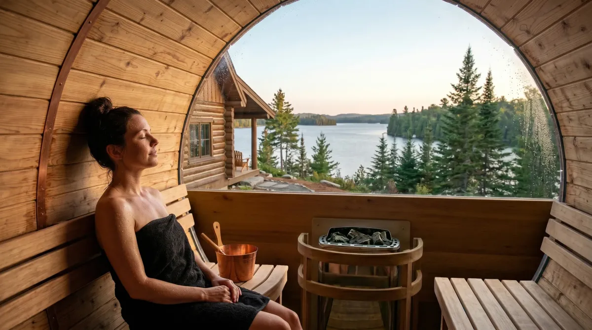 Saunas and Mental Health Improvement